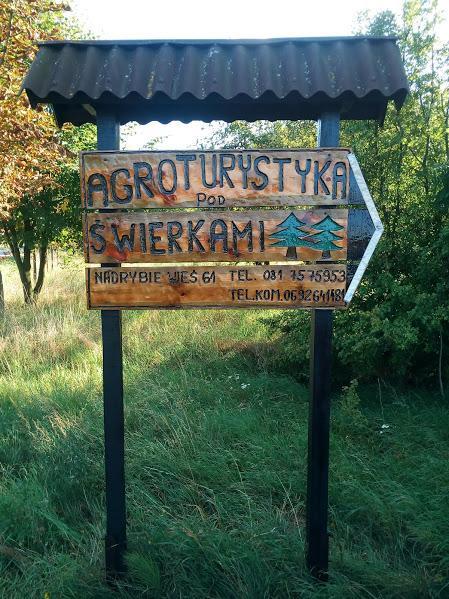 Agroturystyka Pod Swierkami Nadrybie ภายนอก รูปภาพ